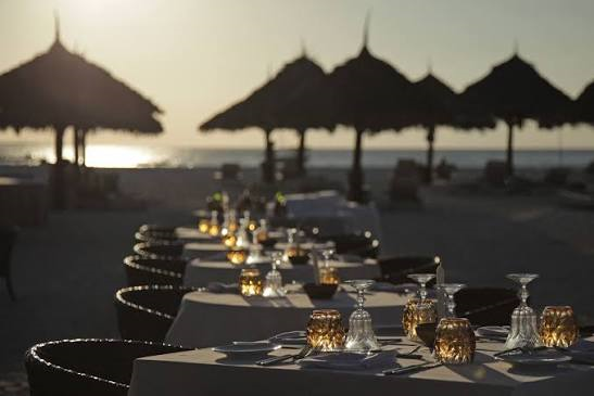 Beach gala dinners